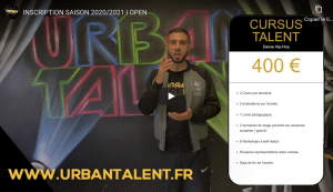 Site urban talent en ligne